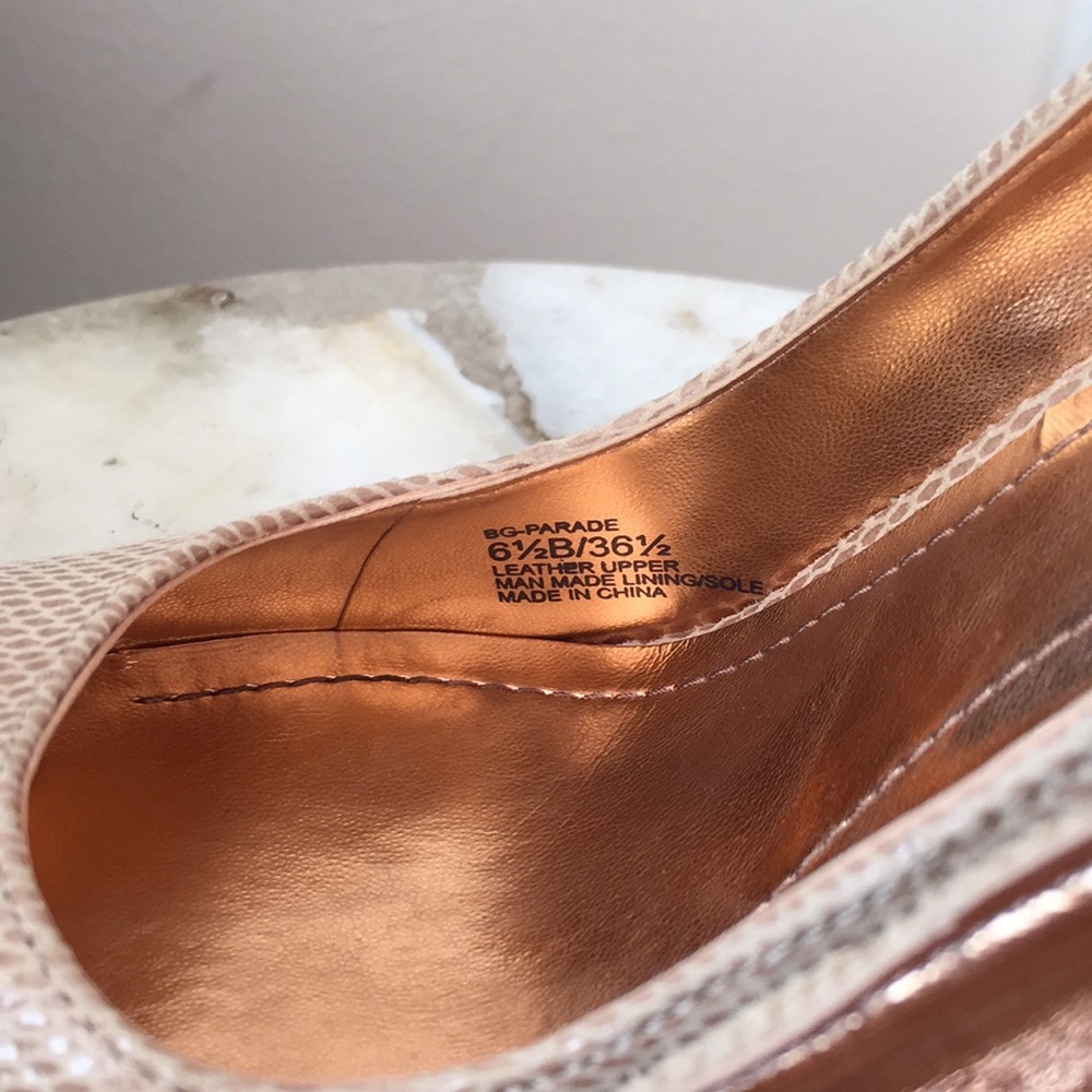 Bcbgeneration Leather Platform Heels - image 3